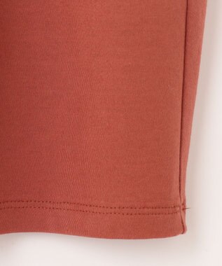 23区 【洗える】ドライコットンジャージー レイヤードワンピース テラコッタ系