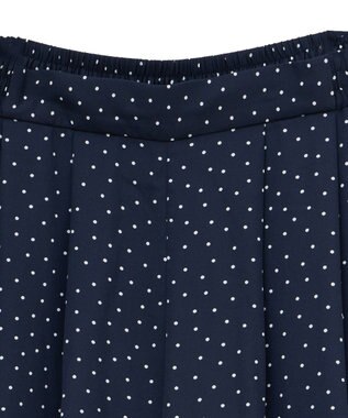 earth music&ecology 選べる丈アソートスカーチョ Dot Navy