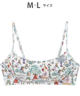 tsumori chisato SLEEP ツモリチサト ノンワイヤーブラ ブラジャー レディース UBX574 /ワコール アイボリー