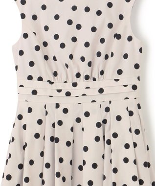 TOCCA 【再入荷！sweet掲載】【洗える・消臭】POLKA RAIN ドット柄ドレス ベージュ系5
