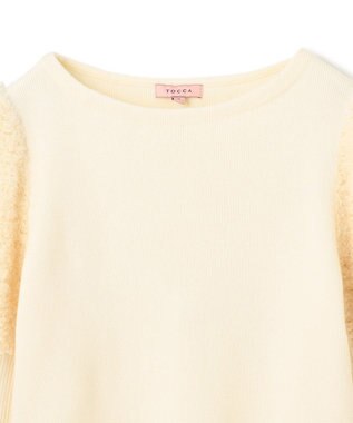 TOCCA 【洗える】CREAM PUFF KNIT ニットプルオーバー オフ系