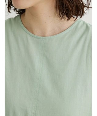 Green Parks ・Ｐｅｔｉｔ　Ｆｌｅｕｒウ゛ィラーゴスリーブワンピース Mint Green