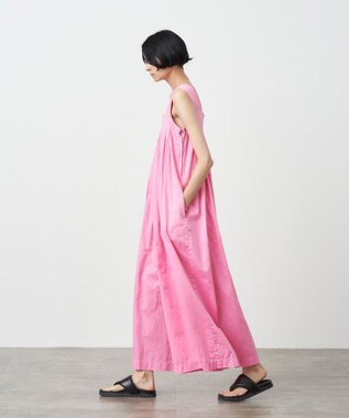 ATON MICRO COTTON SATIN | オールインワン PINK