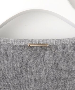 自由区 L 【カタログ掲載】ファインウールカシミヤドルマンシルエット ニット グレー系