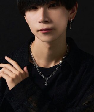 WEGO MモチーフMIXチェーンネックレス 柄1