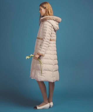 TOCCA 【消臭】HEART SHOT ロングダウンコート ベージュ系