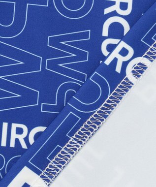 PW CIRCULUS 【UVカット / 吸水速乾 / 伸縮性抜群】【MEN】PWロゴ柄モック サックスブルー系5