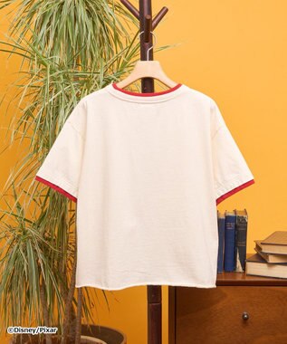 AMERICAN HOLIC 【TOY STORY】リメイク風グラフィックTシャツ Ivory