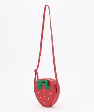 ANY KIDS 【Strawberry Collection】いちごポシェット レッド