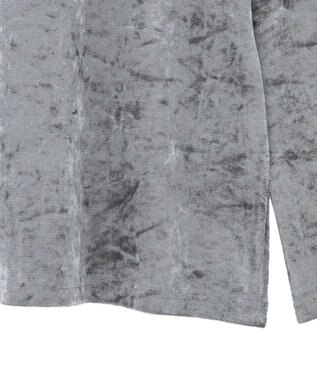 AMERICAN HOLIC シアーベロアプルオーバー Charcoal Gray