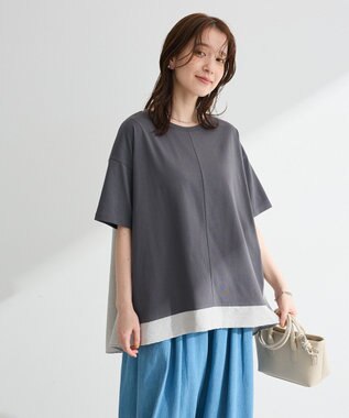 Green Parks バックタックドッキングプルオーバー Gray