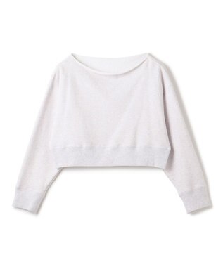 uncrave スウェット ショートトップス（uncrave WHITE） ライトグレー