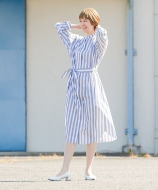 ONWARD Reuse Park 【組曲】ワンピース春夏 ネイビー