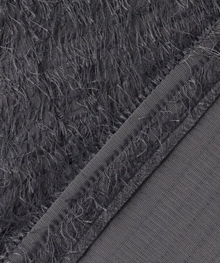 自由区 L 【カタログ掲載】ループカットジャカードプルオーバー ブラウス スレート