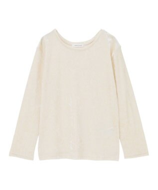 AMERICAN HOLIC シアーベロアプルオーバー Ivory