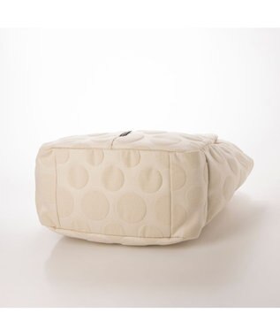 Y'SACCS 【Y’SACCS vous et】 キャンバスドットエンボストート Mサイズ ナチュラル