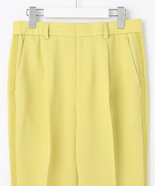 自由区 【Premium Collection】ドスキンテーパード パンツ ライトグリーン系