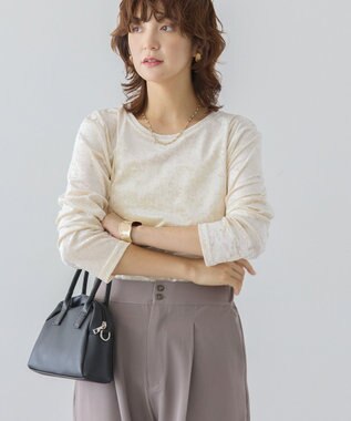 AMERICAN HOLIC シアーベロアプルオーバー Ivory