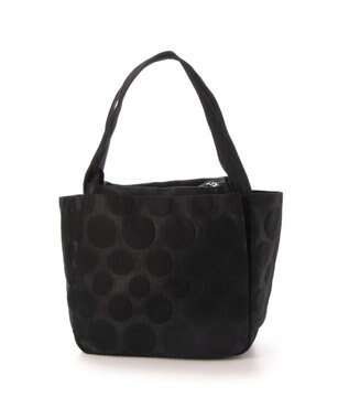 Y'SACCS 【Y’SACCS vous et】 キャンバスドットエンボストート Mサイズ ブラック