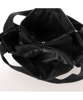 Y'SACCS 【Y’SACCS vous et】 キャンバスドットエンボストート Mサイズ ブラック