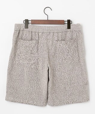 JOSEPH ABBOUD MOUNTAIN 【SPACE／UNISEX】ベアフリース ハーフパンツ ブラウン系