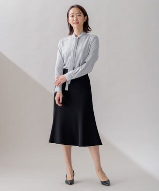 BEIGE， CINDY / フレアスカート Black × Black