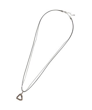 YECCA VECCA コードチェーンワントップネックレス Silver