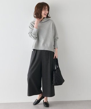 ANY 裏毛フーディ シルバーラメ