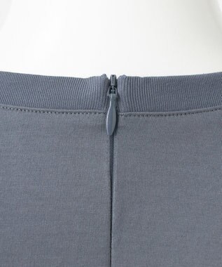 23区 L 【R(アール)】プレミアムコットンジャージー ペプラムレイヤード カットソー グレー系