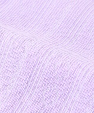 ANY KIDS サイドリボン ハイソックス ラベンダー