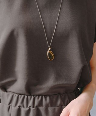 Tiaclasse 【洗える】フレンチスリーブカノコトップス カーキ