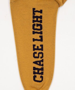 WEGO スリーブロゴニットプルオーバー イエロー