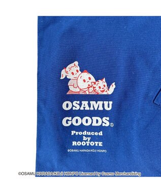 ROOTOTE 6262【オサムグッズ】OSAMU GOODS(R)×ROOTOTE トールフラット.オサム-B 01：ブルー