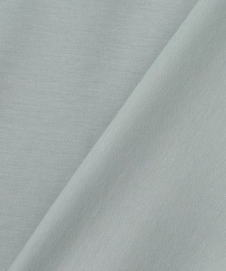 自由区 【洗える】エッセンシャルポンチ Vネックカットソー ライトグリーン系