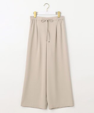 ANY SIS 【洗える】イージードロスト ワイドパンツ アイボリー