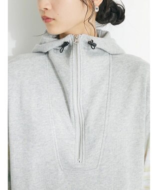 CRAFT STANDARD BOUTIQUE 裏毛フーディーワンピース Gray Mixture