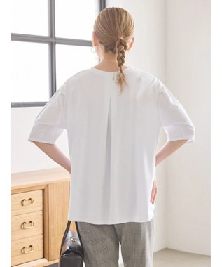 AMERICAN HOLIC 接触冷感袖コンシャスカットプルオーバー Off White