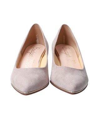 Bridget Birkin 【Bridget Birkin】エレガンスポインテッドパンプス ライトグレースウェード