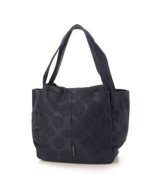 Y'SACCS 【Y’SACCS vous et】 キャンバスドットエンボストート Mサイズ ネイビー