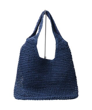 INTER-CHAUSSURES 【CIVICO 93】雑材トートバッグ ブルー雑材