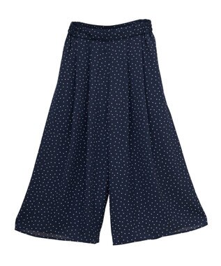 earth music&ecology 選べる丈アソートスカーチョ Dot Navy