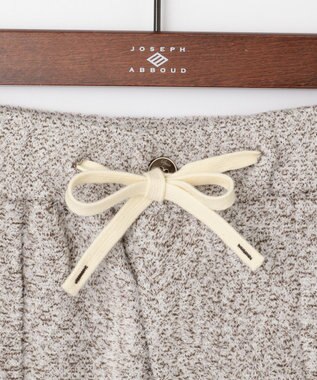 JOSEPH ABBOUD MOUNTAIN 【SPACE／UNISEX】ベアフリース ハーフパンツ ブラウン系
