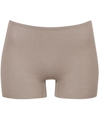 Wing インナー 【綿の贅沢オーガニック フラットタイプ】 オーガニックコットン混素材 ひびきにくく薄くて軽い １分丈 ER1148 ウイング／ワコール シナモンブラウン