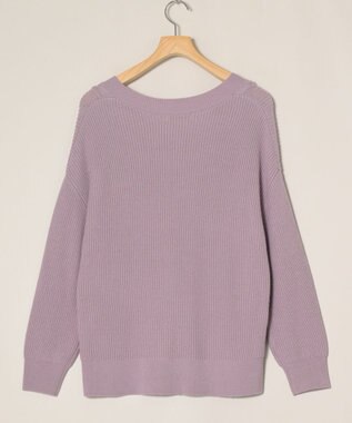 ONWARD Reuse Park 【any SiS】ニット秋冬 パープル