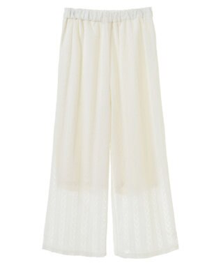CRAFT STANDARD BOUTIQUE レースパンツ White