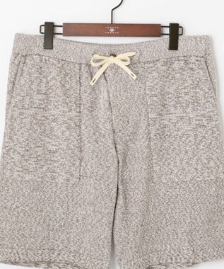 JOSEPH ABBOUD MOUNTAIN 【SPACE／UNISEX】ベアフリース ハーフパンツ ブラウン系