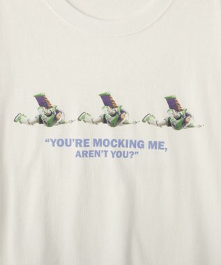 AMERICAN HOLIC 【TOY STORY】ヴィンテージ加工グラフィックTシャツ Off White