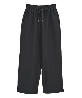earth music&ecology リラックスワイドパンツ Black