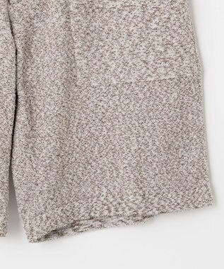 JOSEPH ABBOUD MOUNTAIN 【SPACE／UNISEX】ベアフリース ハーフパンツ ブラウン系