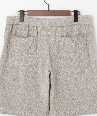 JOSEPH ABBOUD MOUNTAIN 【SPACE／UNISEX】ベアフリース ハーフパンツ ブラウン系